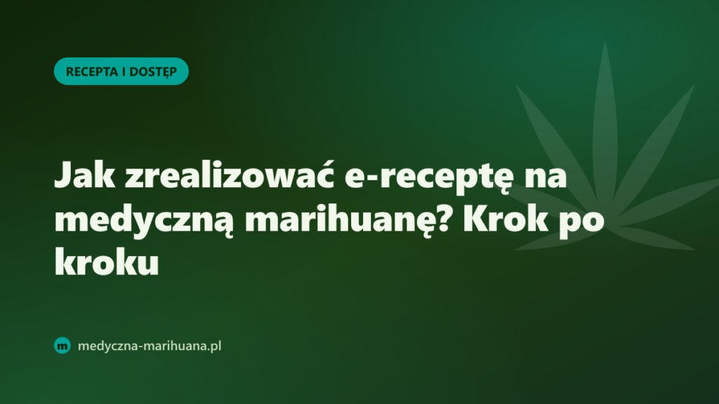 Jak zrealizować e-receptę na medyczną marihuanę? Krok po kroku